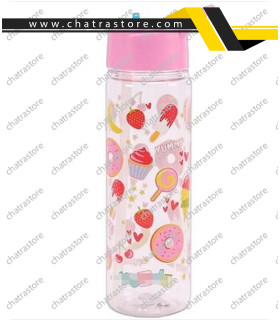 بطری نی دار سیلیکونی طرح کندی 1000ml