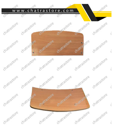 کفی و پشتی قوس دار صندلی دسته دار تحصیلی