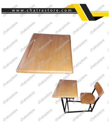 صفحه رویه میز ورزالیت (مخصوص میز و نیمکت تک نفره دانش آموزی)