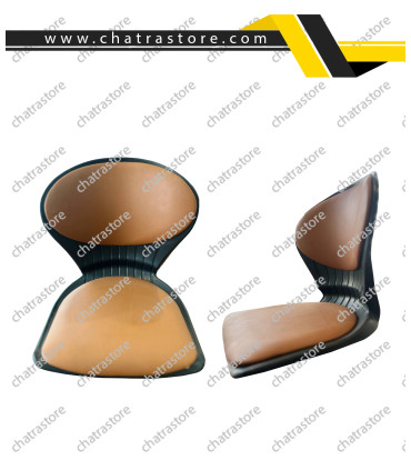 کلاف صندلی صدفی (با روکش چرم)