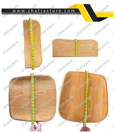 کفی و پشتی صندلی دسته دار تحصیلی جنس ورزالیت