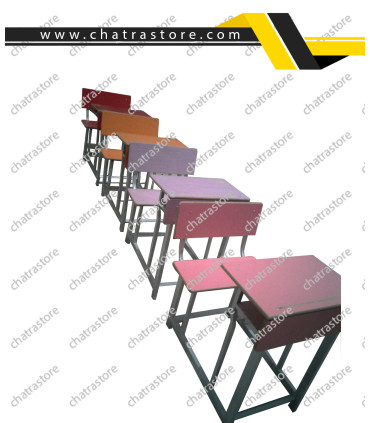 خرید نیمکت مدرسه یک نفره ام دی اف