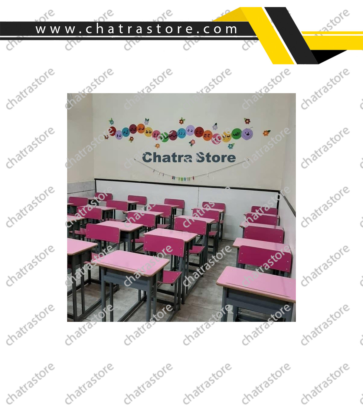 میز و نیمکت استاندارد دانش آموزی