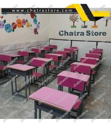 کلاس درس استاندارد با میز و نیمکت های NOVA