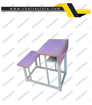 میز و نیمکت آموزشی بدون پشتی
