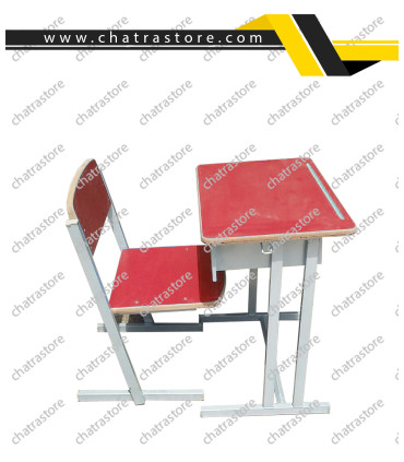 نیمکت مدرسه ام دی اف یک نفره