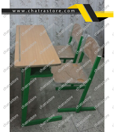 میز و نیمکت دو نفره