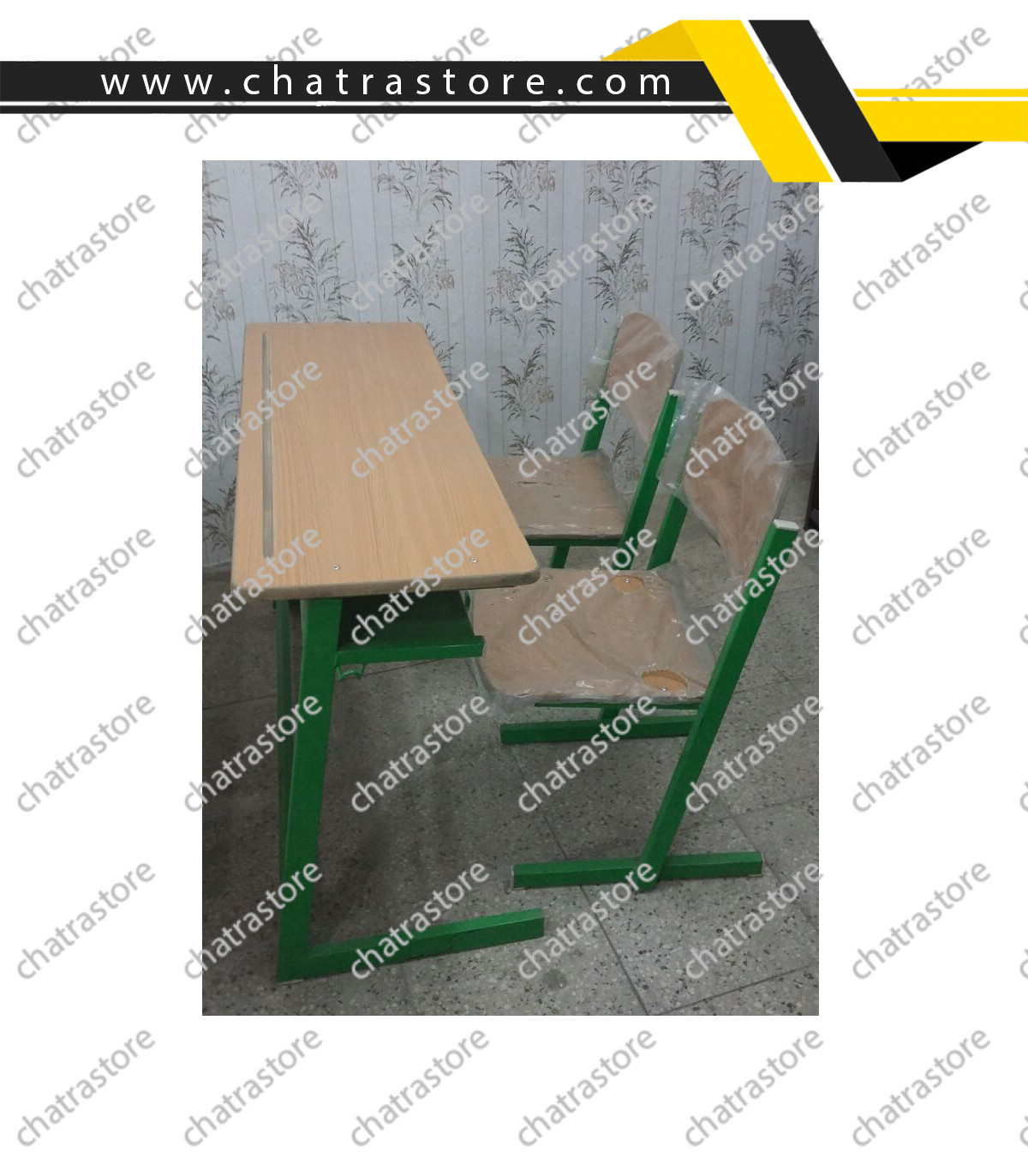 میز و نیمکت دو نفره