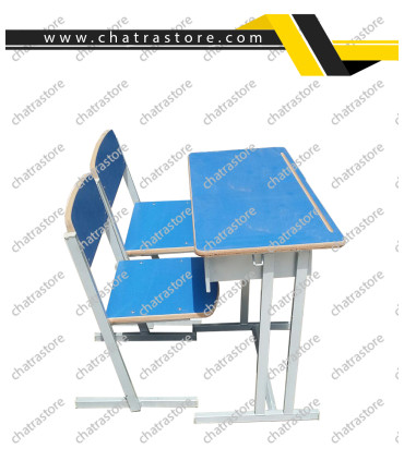 نیمکت دانش آموزی دو نفره برند NOVA طرح اقتصادی مدل جدا ازهم