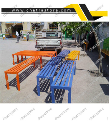 نیمکت حیاطی و پارکی طول 2 متر