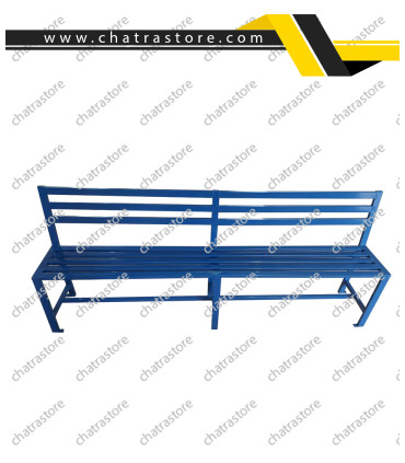 نیمکت حیاطی فلزی Nova مدل پشتی‌دار