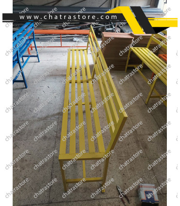 نیمکت حیاطی فلزی برند nova