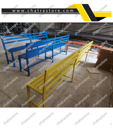 نیمکت پارکی فلزی