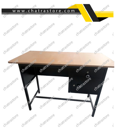 میز معلم برند NOVA سایزبزرگ دارای کشو و کمد