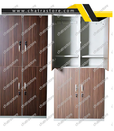 کمد رختکن 4درب برند NOVA (ام دی اف)