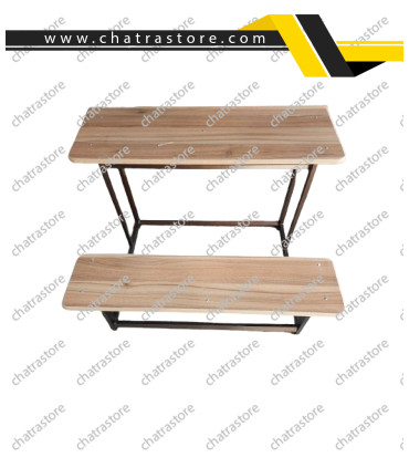 میز و نیمکت دو نفره دانش آموزی