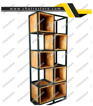 کتابخانه برند NOVA مدل X510 با فریم فلزی