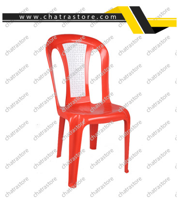 صندلی پلاستیک قرمز