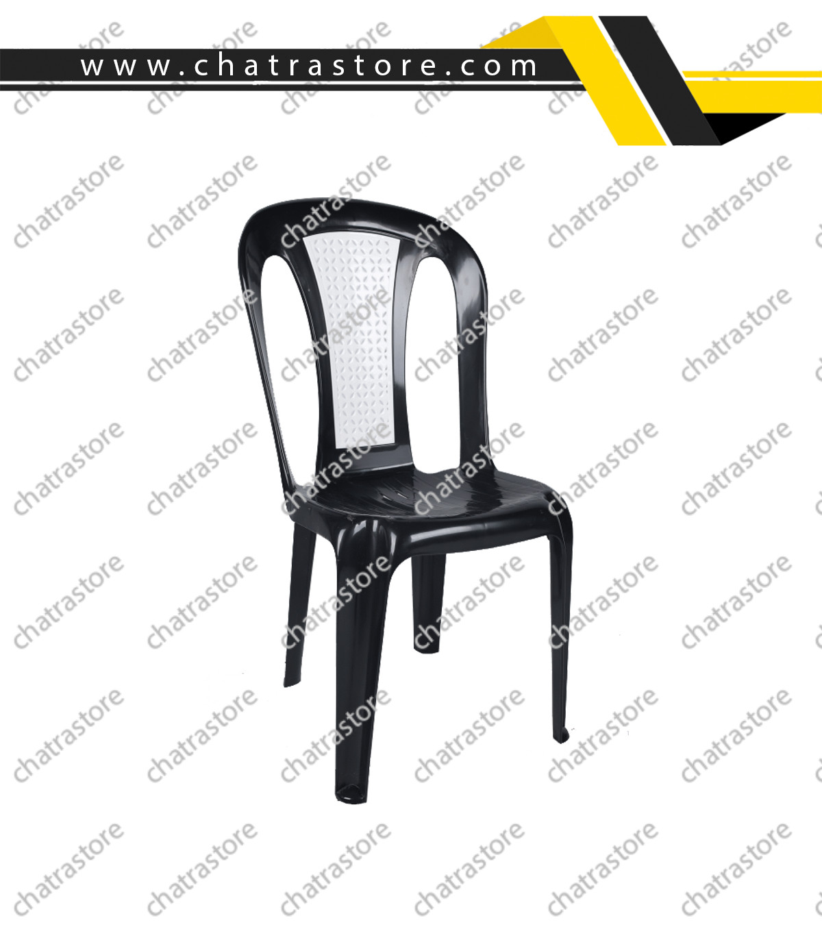 صندلی پلاستیکی مشکی