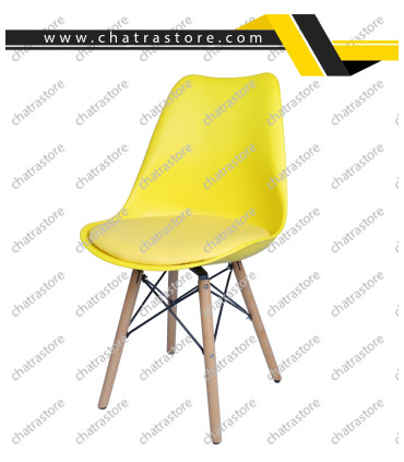 صندلی رستورانی برند H&M مدل ماهان پایه ایفلی