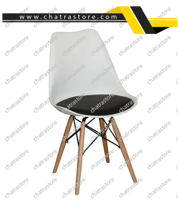 صندلی رستورانی برند H&M مدل ماهان پایه ایفلی