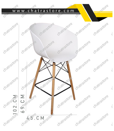 صندلی اپن برند H&M مدل درسا پایه ایفلی