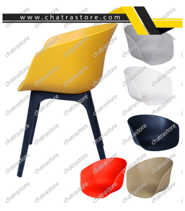 صندلی رستورانی برند H&M مدل درسا پایه سرامیکی