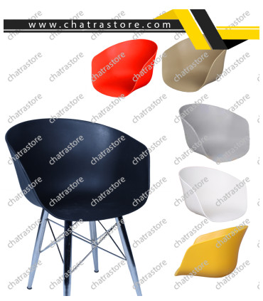 صندلی رستورانی برند H&M مدل درسا پایه کلاسیک