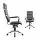 صندلی مدیریتی دسته و پایه کروم مدل H900