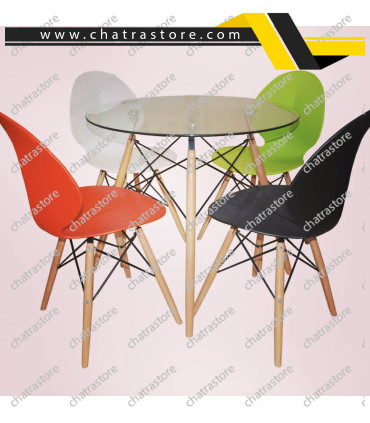 صندلی رستورانی برند H&M مدل لاله پایه ایفلی