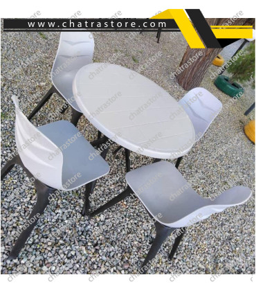 صندلی رستورانی برند H&M مدل السا پایه سرامیکی