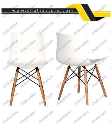 صندلی رستورانی برند H&M مدل صدف پایه ایفلی