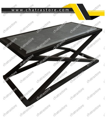 میز جلو مبلی اداری مدل فلور (طرح بتن)