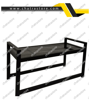 میز جلو مبلی اداری دسته دار ابعاد 80*40