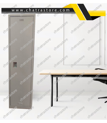 کمد جا لباسی فلزی مدل یک درب ایستاده برند NOVA