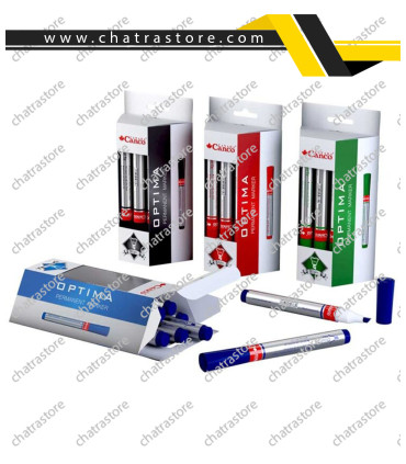 ماژیک پرمننت کنکو (اپتیما) نوک تخت- بسته 12عددی