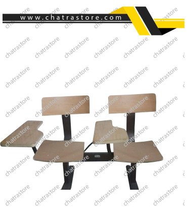 صندلی دسته دار تحصیلی چهار نفره برند NOVA مدل آنیا پلاس