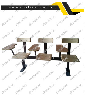 صندلی آموزشی سه نفره