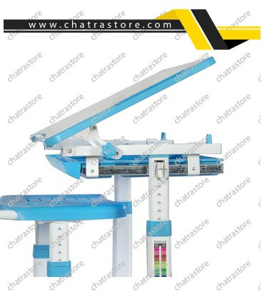 میز و صندلی تحریر کودک طرح فضانورد(ارتفاع قابل تنظیم)