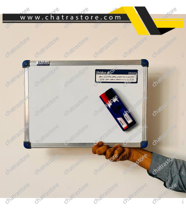 پک تخته وایت برد+تخته پاک کن+ماژیک شیدکو