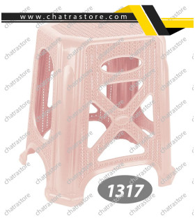 چهارپایه پلاستیکی بلند ناصر مدل گلدیس کد1317(6تایی)