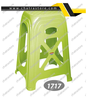 چهارپایه پلاستیکی بلند برند ناصر مدل سوپر کد1717(6تایی)