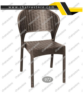صندلی پلاستیکی ناصر مدل بدون دسته حصیر بافت کد972(3تایی)