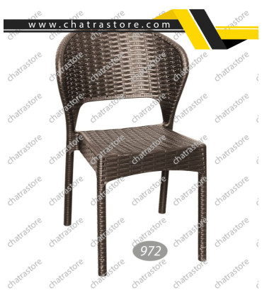 صندلی پلاستیکی ناصر مدل بدون دسته حصیر بافت کد972(3تایی)