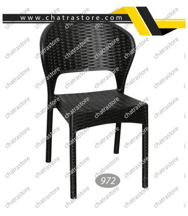 صندلی پلاستیکی ناصر مدل بدون دسته حصیر بافت کد972(3تایی)