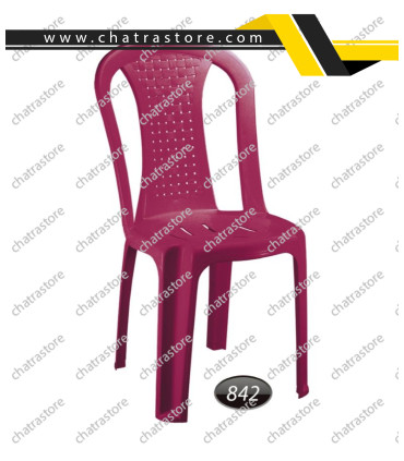 صندلی پلاستیکی ناصر مدل بدون دسته حصیری کد842(6تایی)