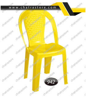 صندلی پلاستیکی ناصر مدل بدون دسته حصیری کد942(6تایی)