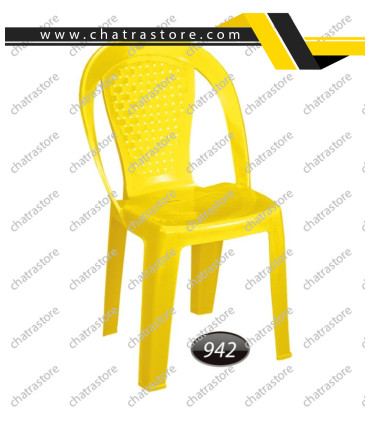 صندلی پلاستیکی ناصر مدل بدون دسته حصیری کد942(6تایی)