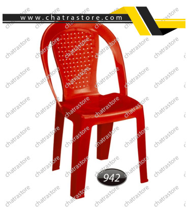 صندلی پلاستیکی ناصر مدل بدون دسته حصیری کد942(6تایی)