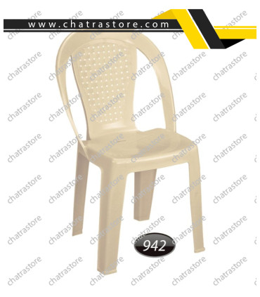 صندلی پلاستیکی ناصر مدل بدون دسته حصیری کد942(6تایی)